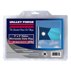 Valley Forge Minnesota State Flag 36 in. H X 60 in. W