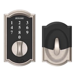 Schlage Satin Nickel Steel Touchscreen Deadbolt