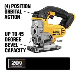 20V Max* Powerconnect Cordless Jig Saw (Tool Only)