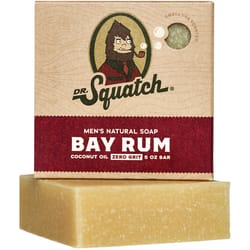 Dr. Squatch Bay Rum Scent Bar Soap 5 oz 1 pk