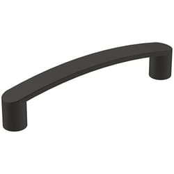 Amerock Rift Contemporary Rectangle Cabinet Pull 3-3/4 in. Matte Black 1 pk