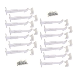 Dreambaby White Plastic Safety Latch 14 pk