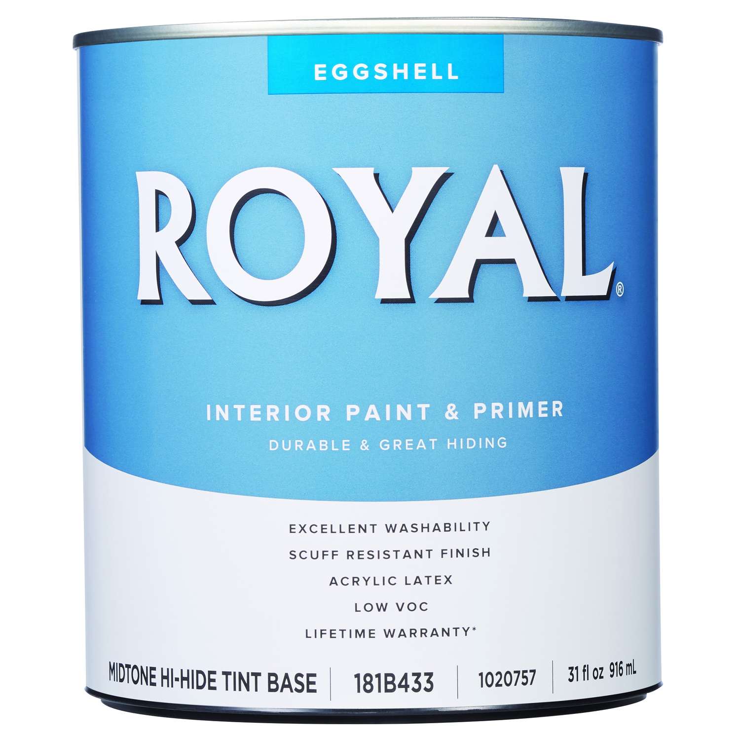 Royal Eggshell Tint Base MidTone Base Paint Interior 1 qt. Ace Hardware