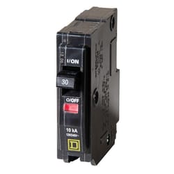 Square D QO 30 amps Plug In Single Pole Circuit Breaker