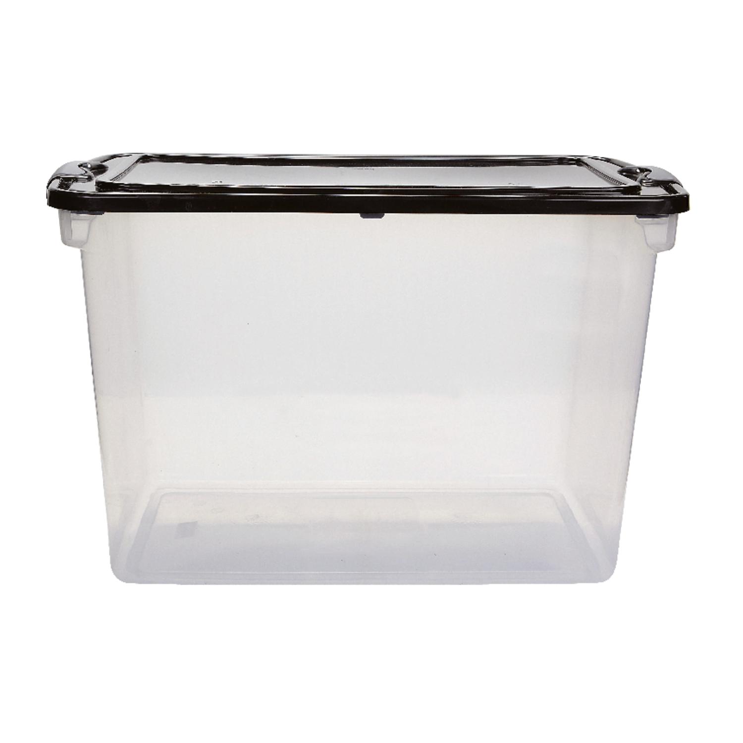 hard plastic storage bins