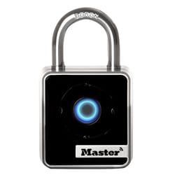 Master Lock 2 in. W Boron Alloy Ball Bearing Locking Bluetooth Exterior Bluetooth Smart Padlock