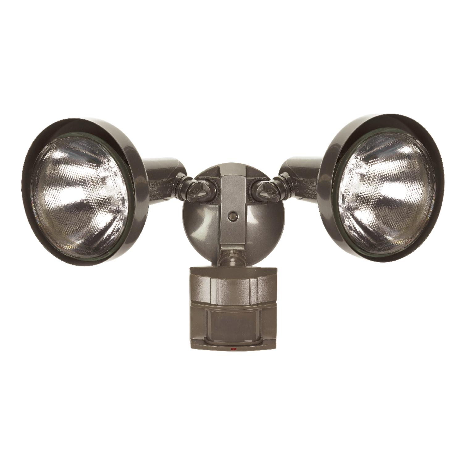 Heathco HZ-5412-BZ 120 Watt Bronze DualBrite® 2-Level Motion Flood Light