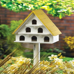 Songbird Valley Cape Cod 28 in. H X 5.1 in. W X 9.25 in. L Wood Bird House