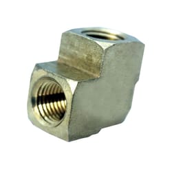 JMF Company 1/2 in. FPT X 3/8 in. D FPT Brass 90 Degree Elbow