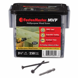 FastenMaster MVP 3-1/2 in. L Torx Ttap Wood Screws 250 pk