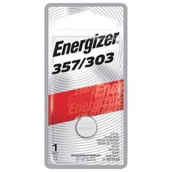 Energizer Silver Oxide 303/357 1.55 V 0.15 mAh Electronic/Watch Battery 1 pk