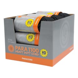 UST Brands Para 1100 50 ft. L Black Braided Nylon Paracord