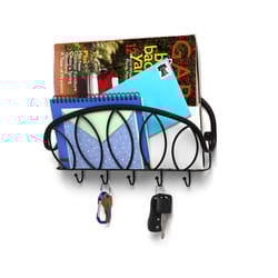 Spectrum Leaf 3 in. L X 12.25 in. W X 7.5 in. H Black Letter Holder