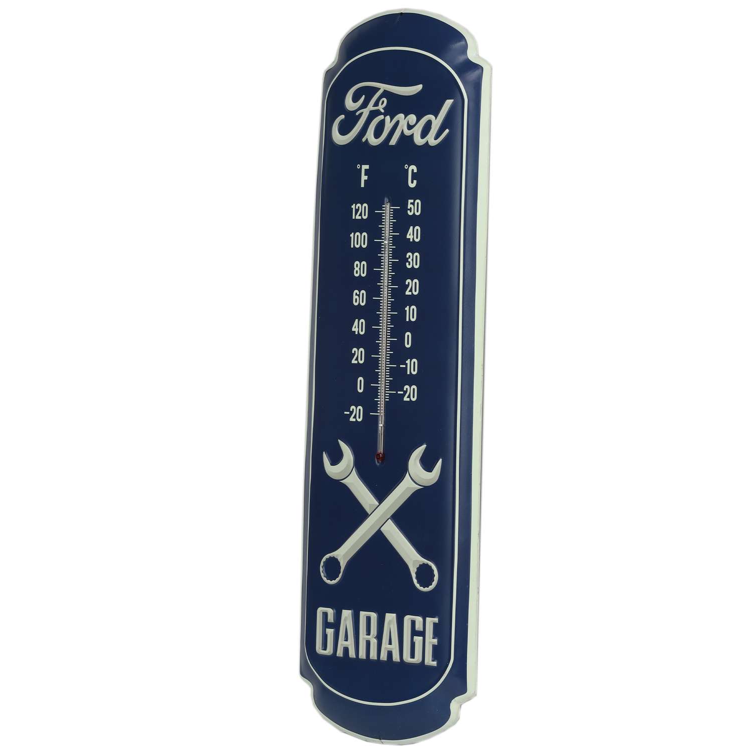 Open Road Brands Ford Garage Wall Thermometer Embossed Metal 1 pc - Ace  Hardware