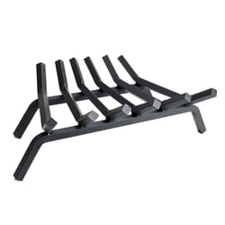 Pleasant Hearth Black Steel Fireplace Grate