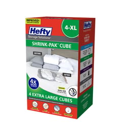 Hefty Shrink-Pak Clear Vacuum Cube Storage Bags