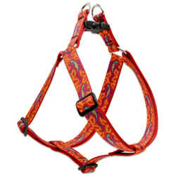 Lupine Pet Original Designs Multicolor Go Go Gecko Nylon Dog Harness