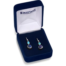 Montana Silversmiths Women's Nature's Obsession Silver/Turquoise Earrings Water Resistant