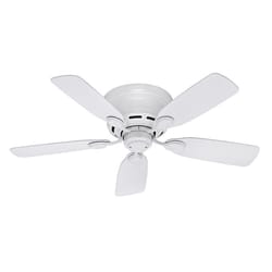 Hunter Low Profile 42 in. White Indoor Ceiling Fan