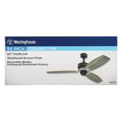 Westinghouse Thurlow 54 in. Bronze Brown Indoor Ceiling Fan