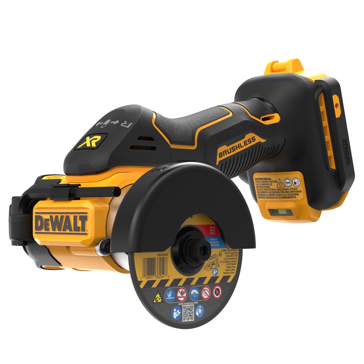 Photos - Power Saw DeWALT 20V MAX XR 3 in. Cordless Brushless Cut-Off Saw Tool Only DCS438B 