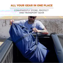Ergodyne Arsenal Blue Duffle Bag 14 in. H X 35 in. W
