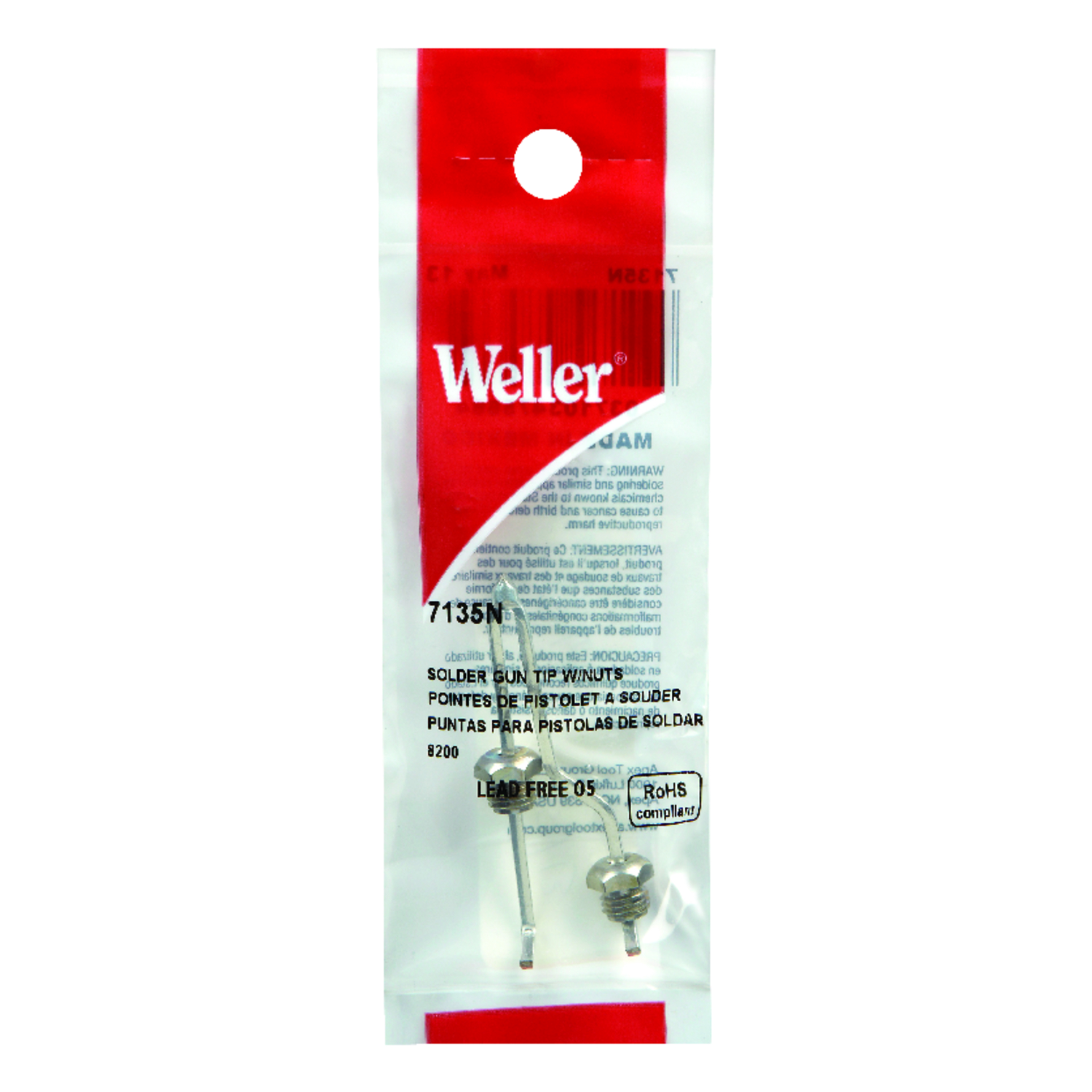 Weller Lead-Free Soldering Tip Copper 1 pc