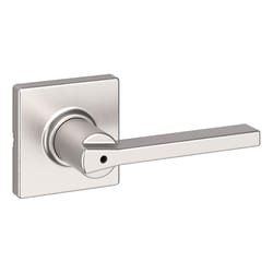 Kwikset Casey Square Satin Nickel Privacy Lever Right or Left Handed