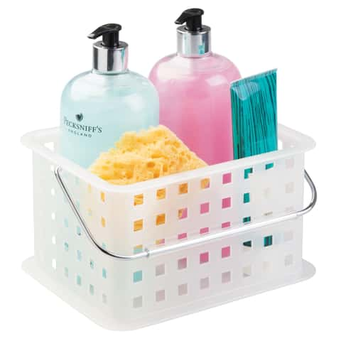 iDesign Gloss Clear Plastic Shower Caddy - Ace Hardware