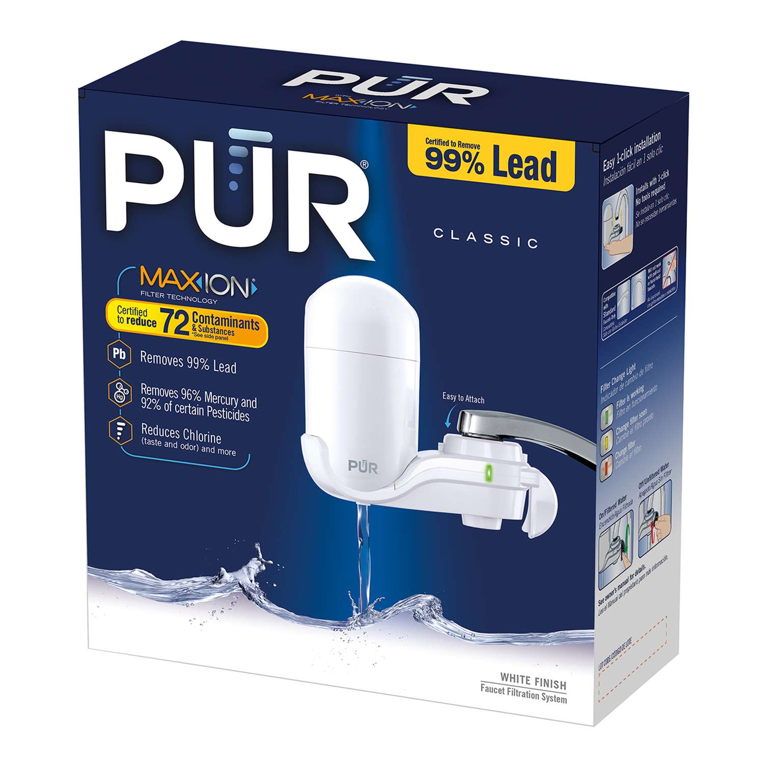 PUR Maxion Faucets Faucet Mount Filter For PUR Ace Hardware