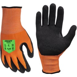 Coast Unisex Indoor/Outdoor Safety Gloves High-Vis Orange XL 1 pair