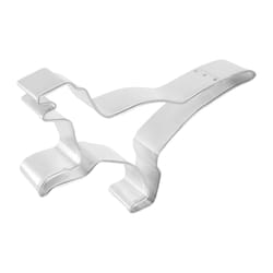 R&M International Corp International Corp 4 in. W X 6 in. L Velociraptor Cookie Cutter Silver 1 pc