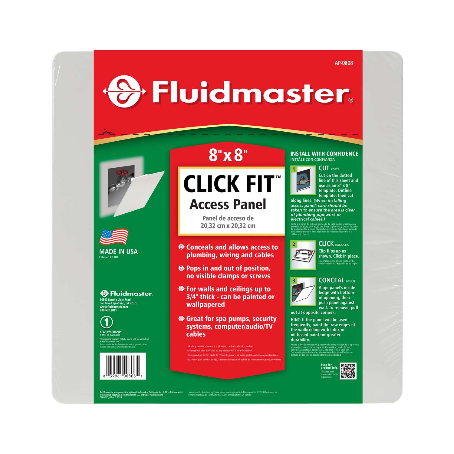 Fluidmaster Click Fit Access Panel Ace Hardware