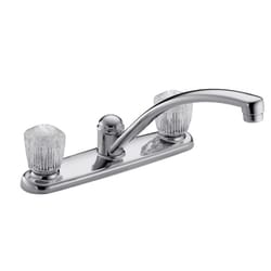 Delta Classic Two Handle Chrome Kitchen Faucet