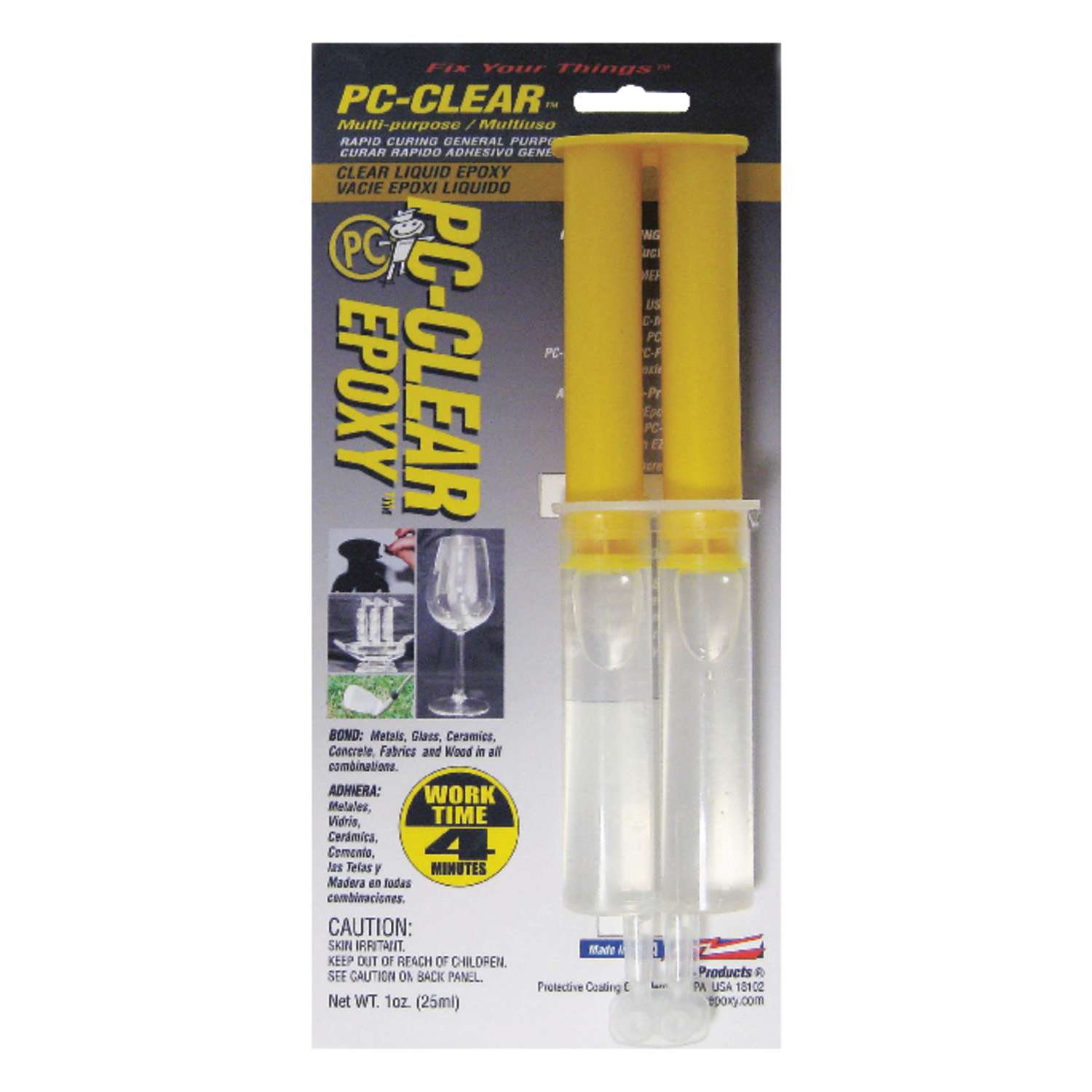 Pc Clear Multi Purpose High Strength Epoxy 1 Oz Ace Hardware