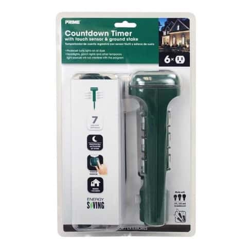 Woods Indoor and Outdoor 6 Outlet Photocell Power Stake Timer 125 V Green -  Ace Hardware