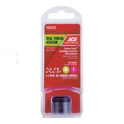 Ace Dual Thread 15/16 in.- 27M x 55/64 in.-27F Oil-Rubbed Bronze Aerator Adapter