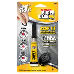 The Original Super Glue Zap It High Strength Light Cure Super Glue 0.14 oz