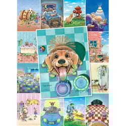 Eurographics Patterson Dog's Life Jigsaw Puzzles Multicolored 500 pc