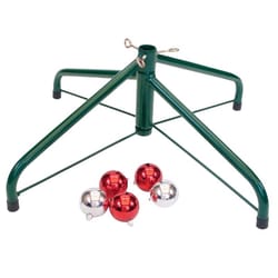 Jack Post Large Artificial Steel Artificial Christmas Tree Stand 9 ft.