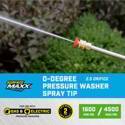 SurfaceMaxx 2.5 Orifice 0-degree Spray Nozzle 4500 psi
