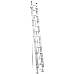 Werner 24 ft. H Aluminum Extension Ladder Type IA 300 lb. capacity