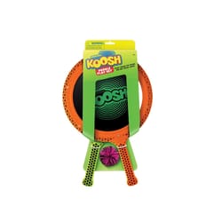 Koosh Neon Paddle Play Set Multicolored 3 pc