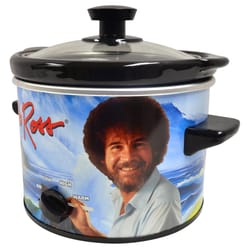 Uncanny Brands Bob Ross 2 qt Multicolored Aluminum Slow Cooker