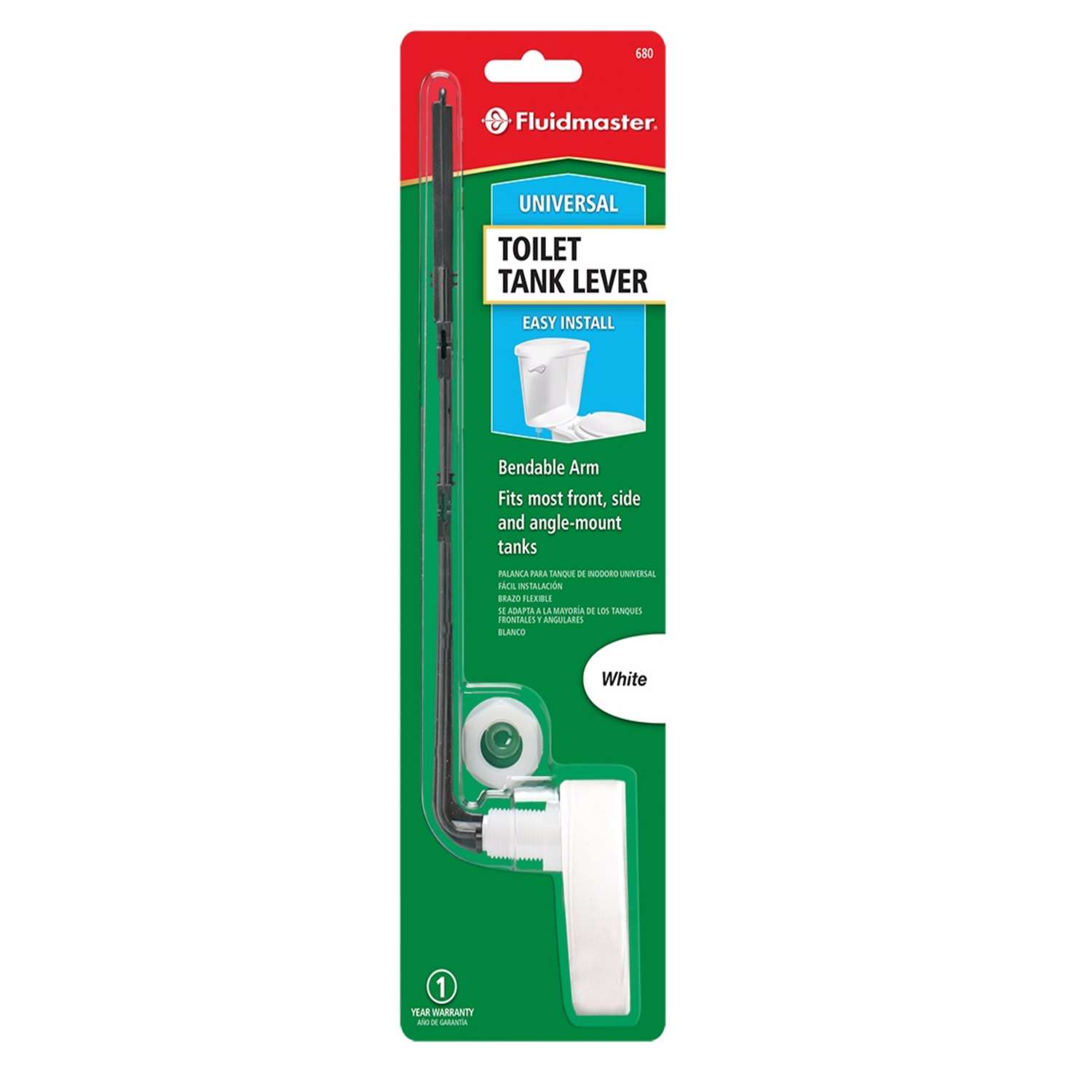 Fluidmaster Flush Lever White Plastic Ace Hardware