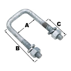 Seachoice Galvanized Steel U-Bolt