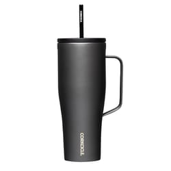 Corkcicle Cold Cup XL 30 oz Ceramic Slate BPA Free Insulated Straw Tumbler