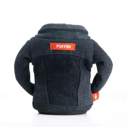 Puffin Drinkwear 12 oz Black Cotton Bottle Holder