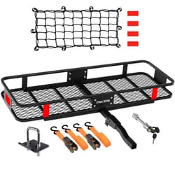 Mockins Black Hitch Carrier Hitch Cargo Carrier Set 1 pk