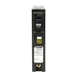 Square D HomeLine 15 amps Arc Fault Single Pole Circuit Breaker